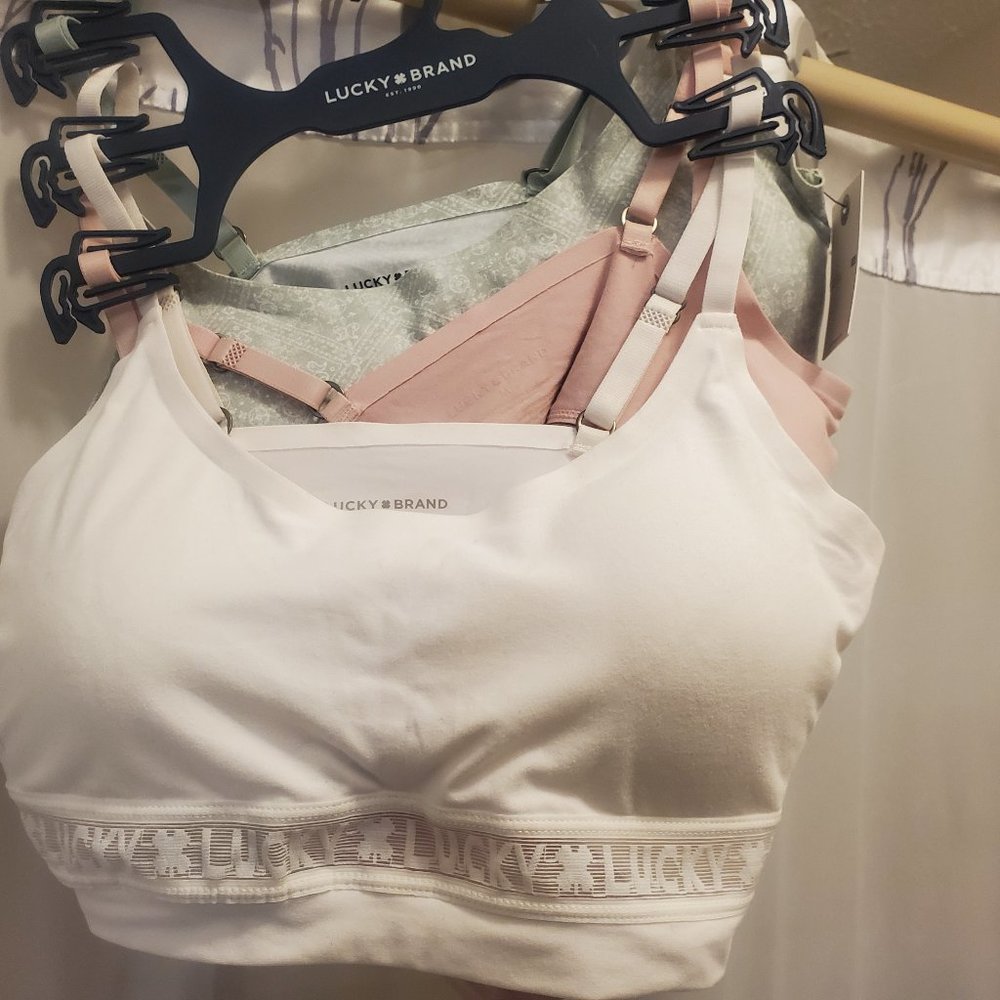 Lucky Brand 3 pack bras